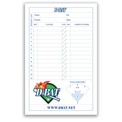 D-BAT Lineup Cards