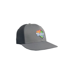 Academy Logo Flex Fit Cap - Black / Graphite